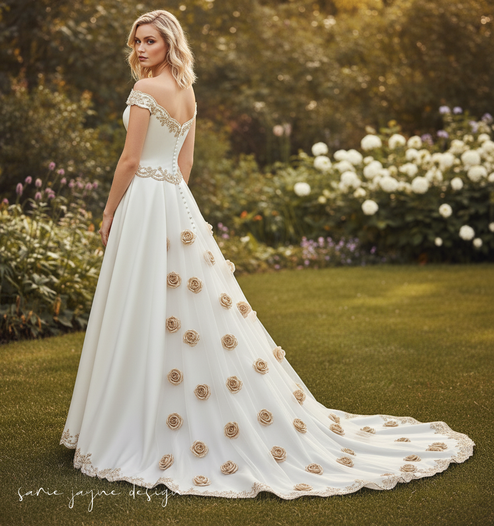 Our Luxurious Wedding Dress Ajisai