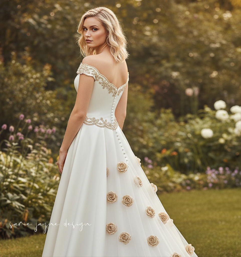 Our Elegant Wedding Gown Ajisai