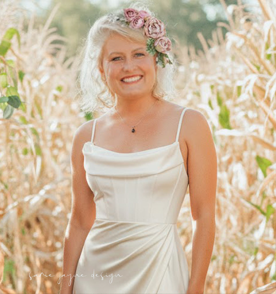 Our Elegant Wedding Gown Amanda