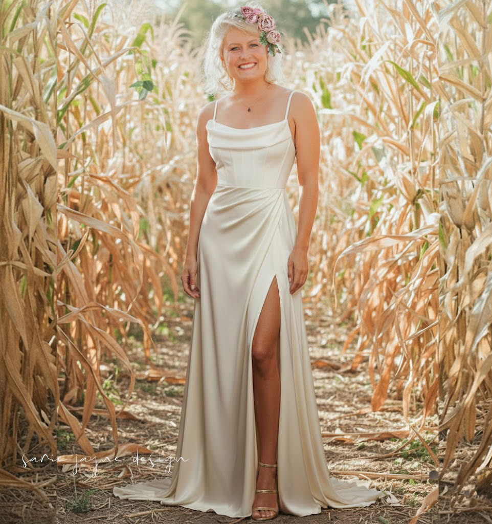 Our Elegant Wedding Gown Amanda