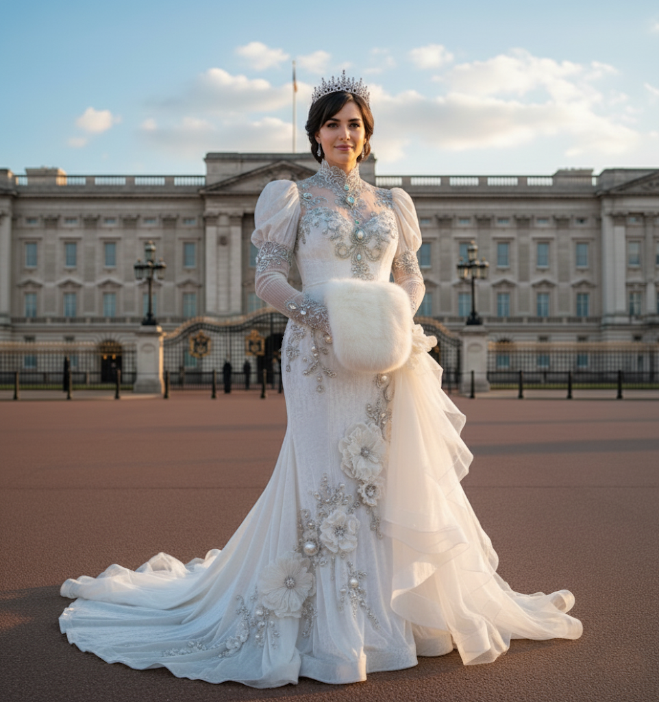 Our Elegant Wedding Gown London Royalty