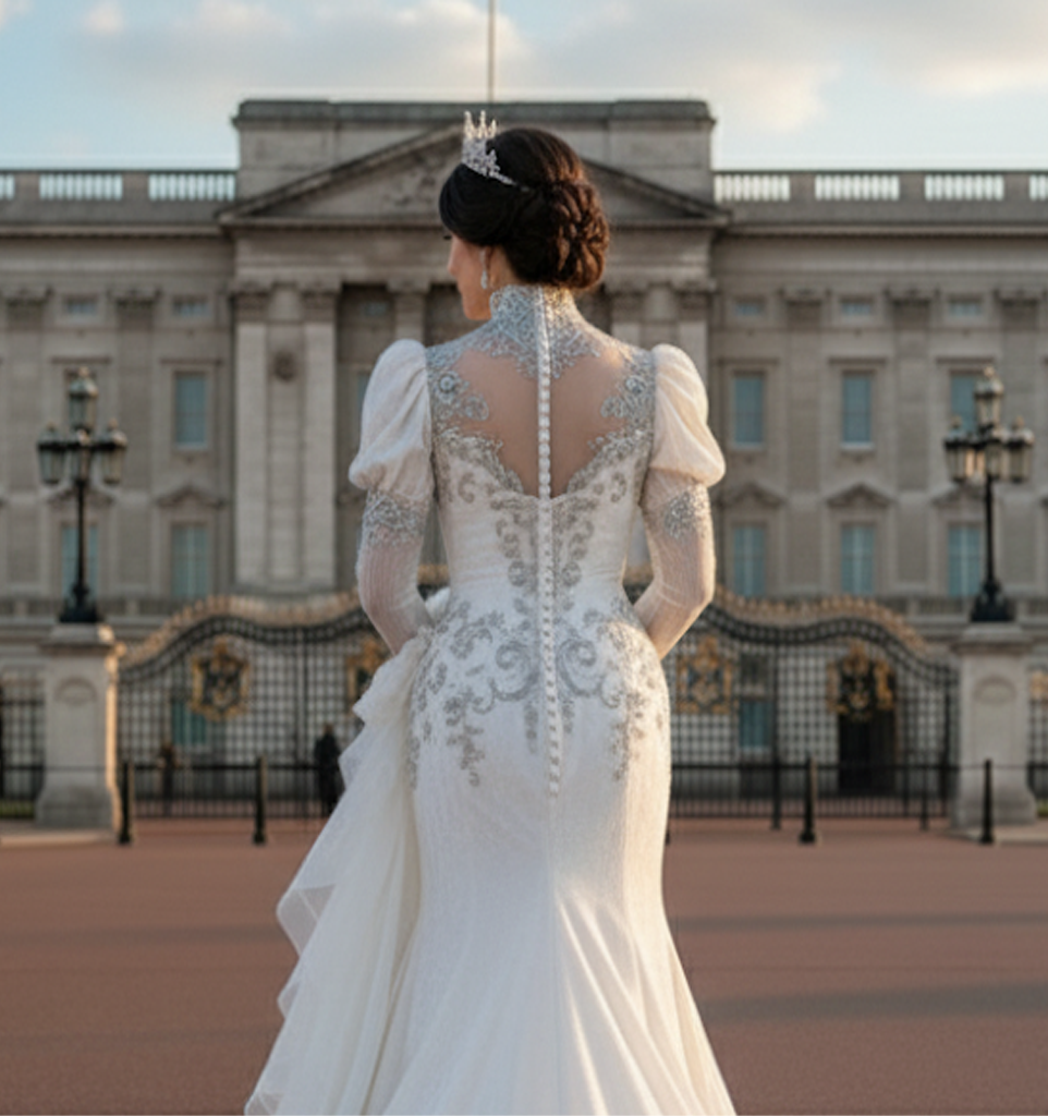 Our Elegant Wedding Gown London Royalty