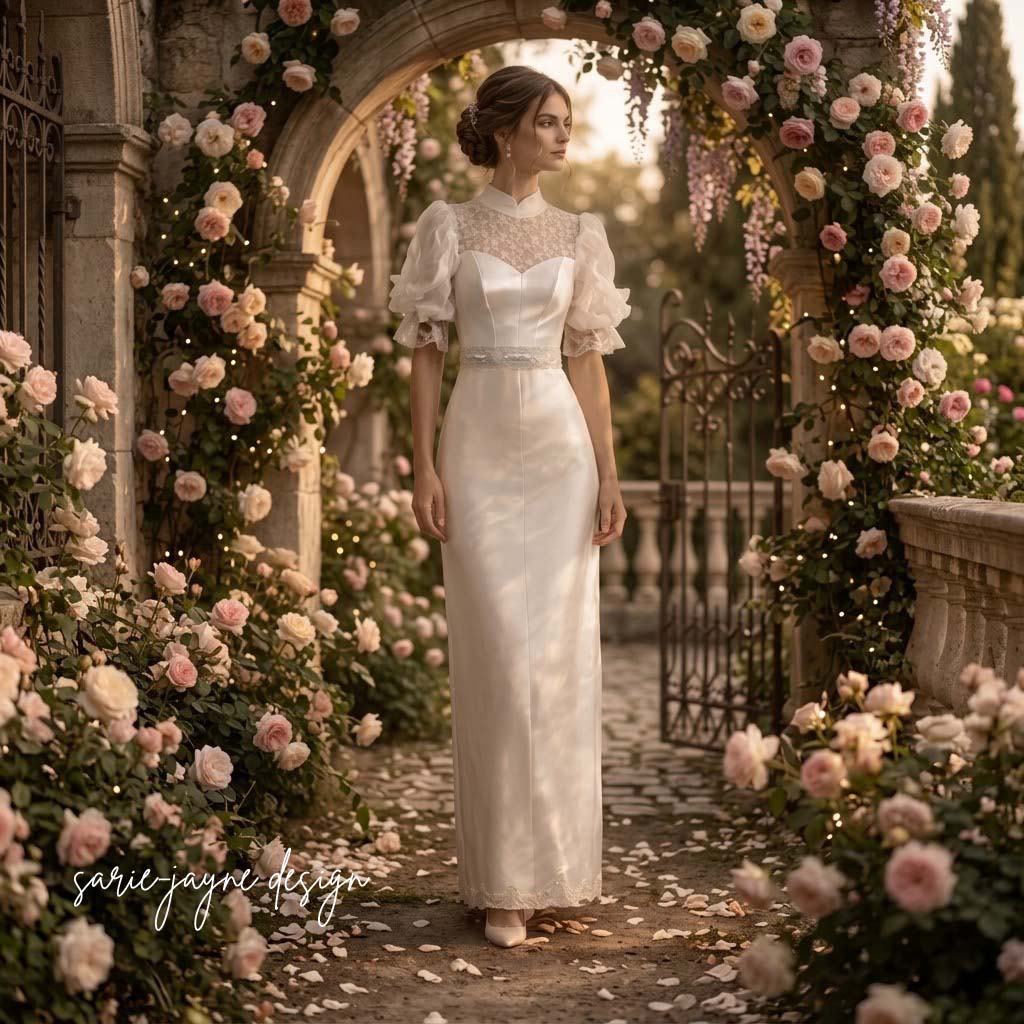 Our Elegant Wedding Gown Auraline