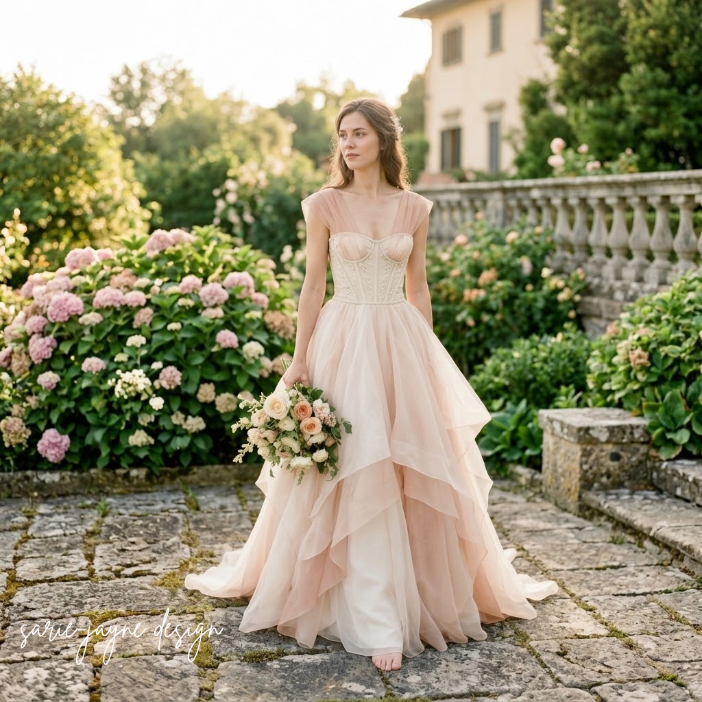 Our Elegant Wedding Gown Aurielle