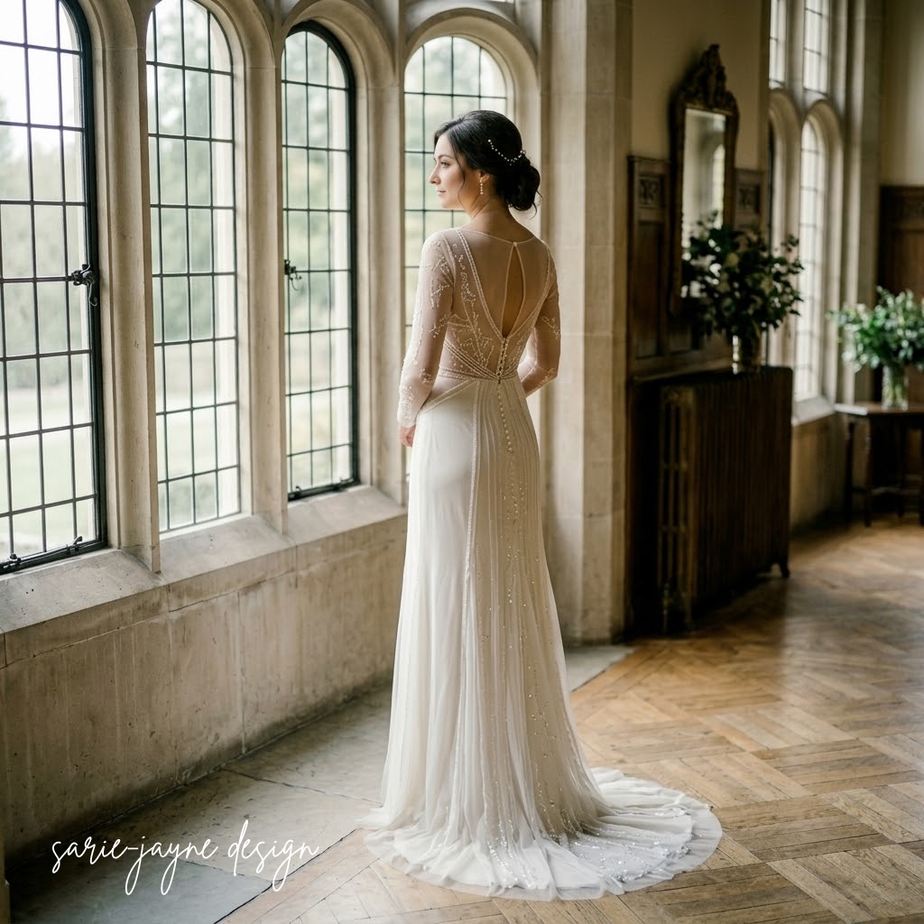 Our Elegant Wedding Gown Glimmer