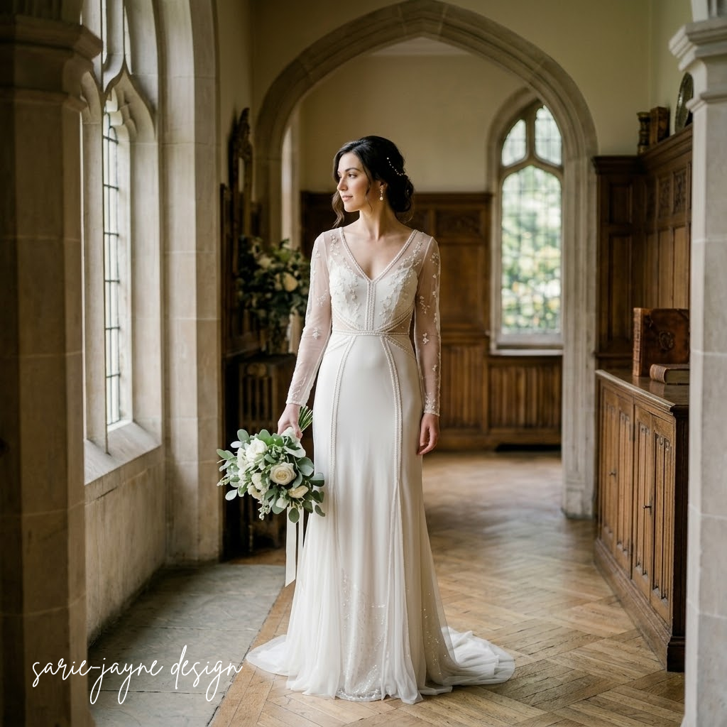 Our Elegant Wedding Gown Glimmer