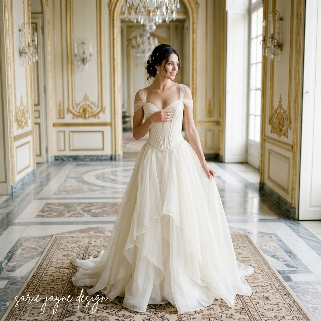 Our Elegant Wedding Gown Solene