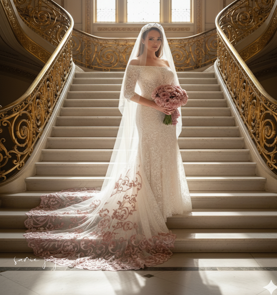Our Elegant Wedding Gown Pena