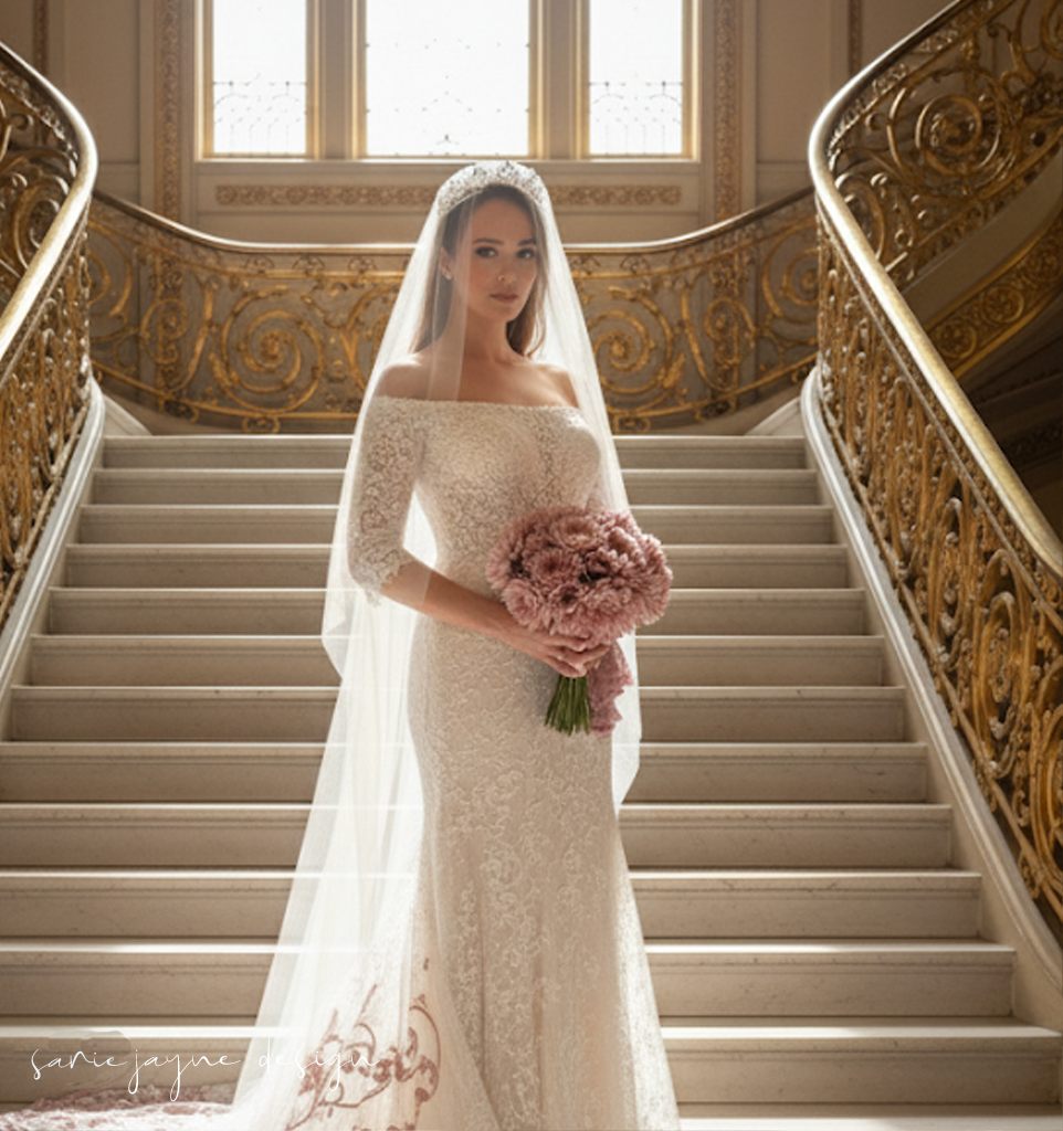 Our Elegant Wedding Gown Pena