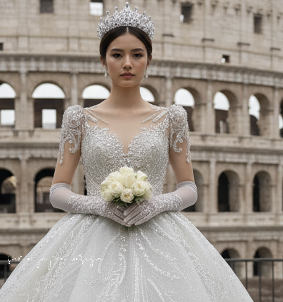 Our Luxurious Wedding Dress Roma