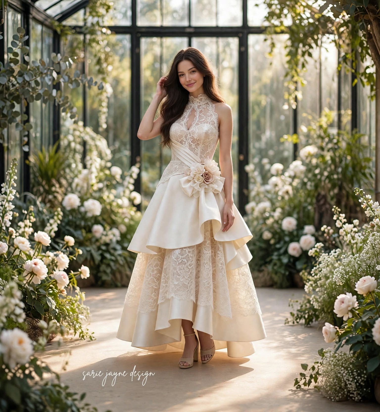 Our Elegant Wedding Gown Rosa